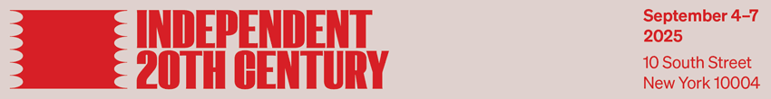 Independent Art Fair banner ad